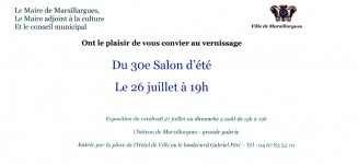 30e Salon D Ete Marsillargues 2007 Invitation