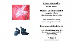 Art Au Jardin 2010 Invitation