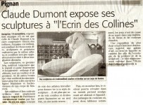 Ecrin Des Collines 2008 Presse