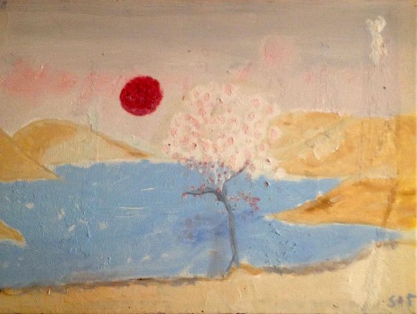 « Les Dunes » - Huile sur toile